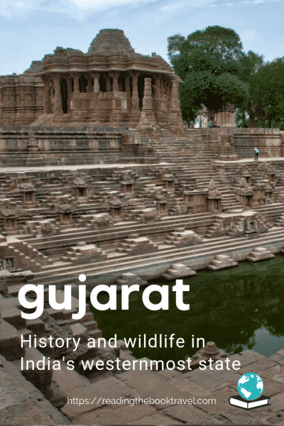 The Indian state of Gujarat is little-visited but full of gems to discover. Check out these Gujarat highlights and plan your own itinerary! | Gujarat itinerary | Gujarat highlights | Gujarat tour itinerary | Ahmedabad Gujarat | Gandhi ashram Ahmedabad | Bhuj | Great Rann of Kutch | Little Rann of Kutch | Kachchh | Gir National Park Gujarat | Dwarka | Shree Dwarkadish Temple | Shatrunjay Palitana | Jamnagar Marine Park | Rani Ki Vav Patna | #visitgujarat #gujaratindia #incredibleindia