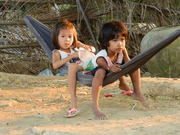 Bamboo Train Of Battambong On The Slow Route In Cambodia