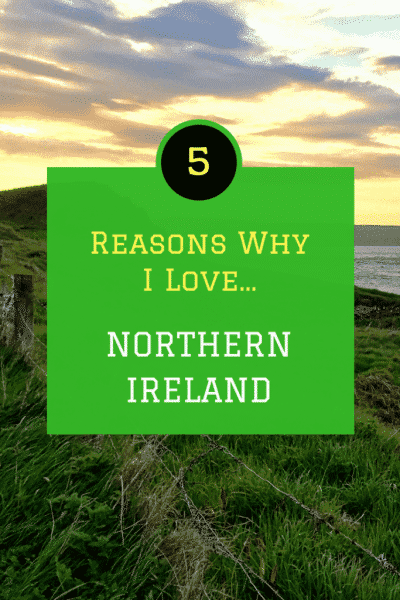 love northern ireland pin