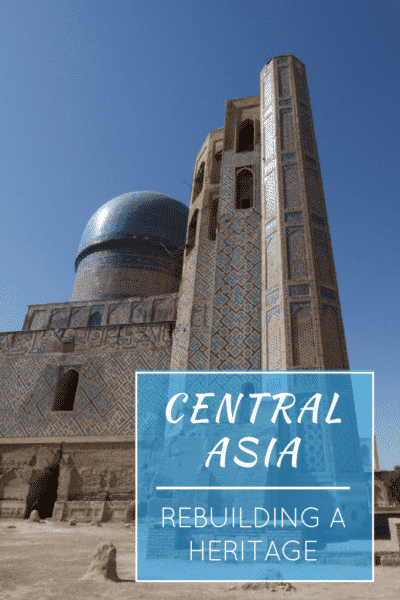 central asia heritage pin