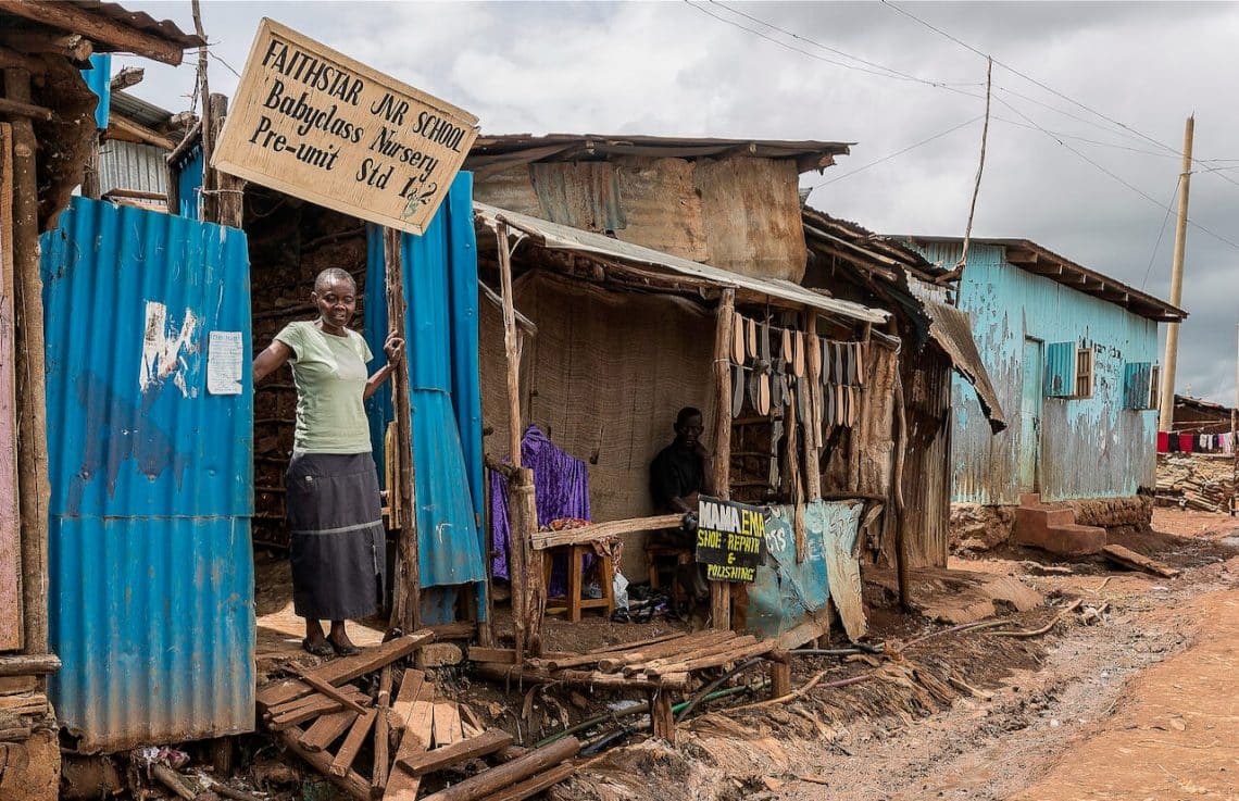 Slum upgrading - Kibera slum
