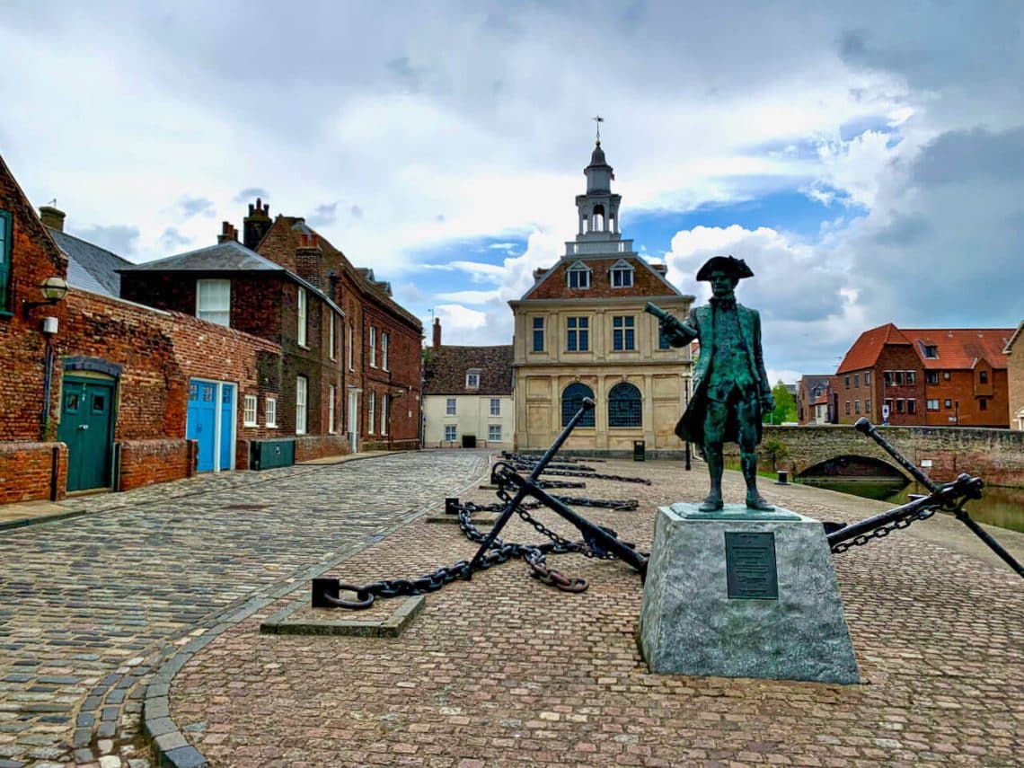 Old dockside in England